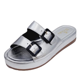 Rasteira Birken Papete Feminina Confortável Rasteirinha com Fivela Flatform Chinelo Feminino Tendência 2023 Blogueira  Ref. 30/73