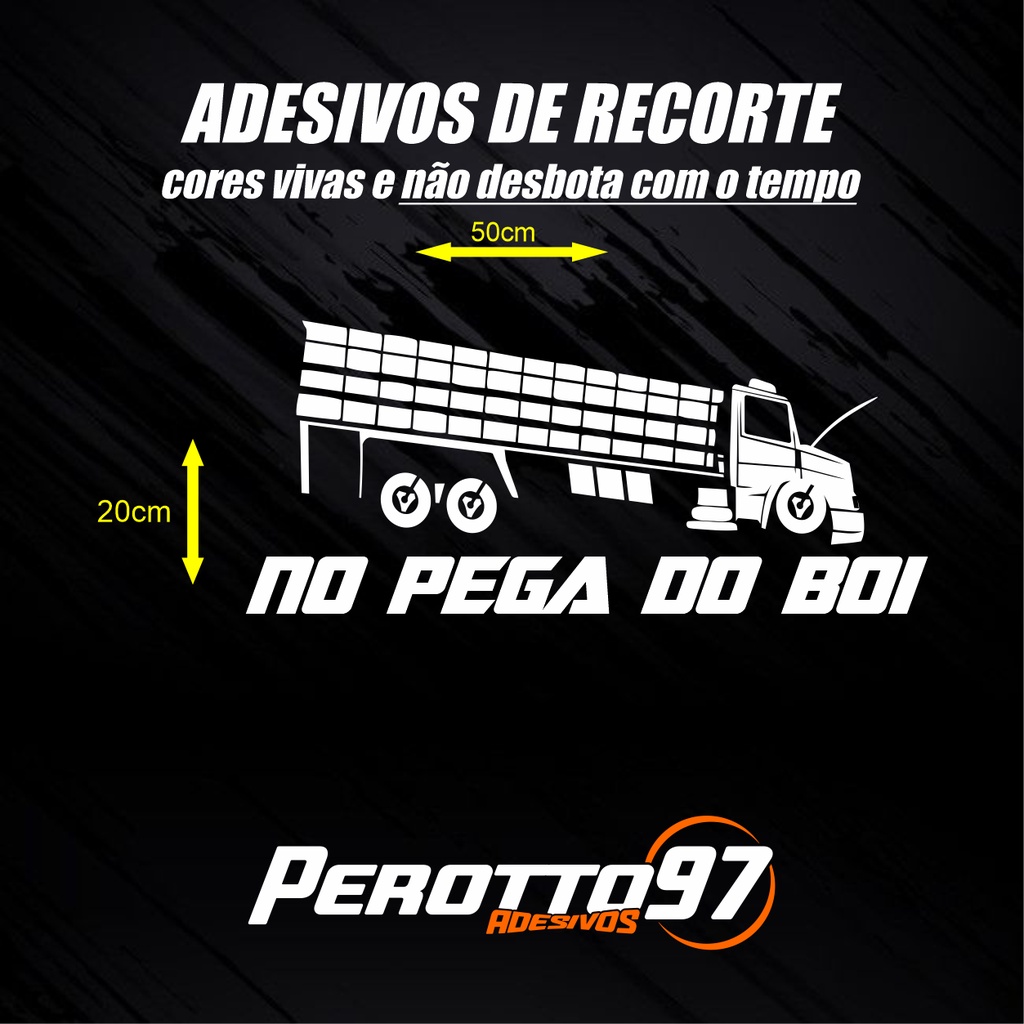 Adesivos Caminhões Veículos Personalizados Atego Boiadeiro