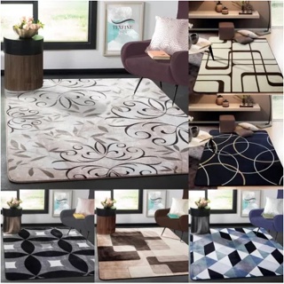 Tapete Sala Veludo Estampado Flannel 2,00 X 1,50 Metros Varios Modelos