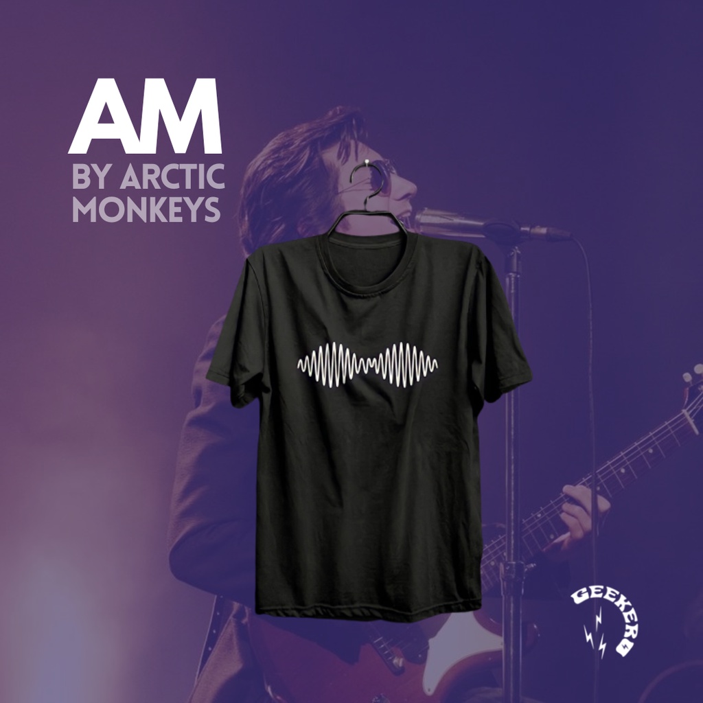 Camiseta AM - Arctic Monkeys Unissex 100% algodão(PREÇO ESPECIAL ...