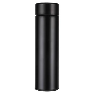 500 Ml Garrafa Térmica Inox Inteligente Com Medidor De Temperatura Ideal Para Viagens Escritório
