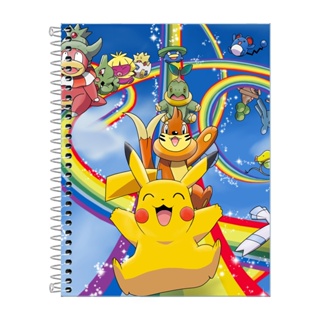 Caderno de Desenho Personalizado 96 Fls Pokemon Go