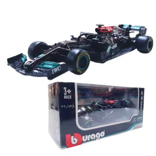 Fórmula 1 MERCEDES-AMG F1 W12 e Performance 44 Preto Bburago - Miniatura Escala 1/43