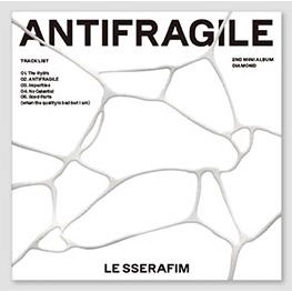 LE SSERAFIM 2nd Mini Album - ANTIFRAGILE (Compact Ver.) | Shopee