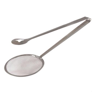 Util Inox - Escumadeira P/fritura 10 Cm C/pegador