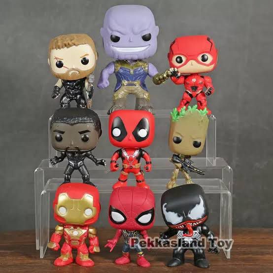 Bonecos Funkos Pop Vingadores The Avergers