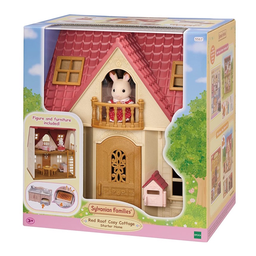 Figura. Familia De Gatos Florales. Sylvanian Families. Ternurines