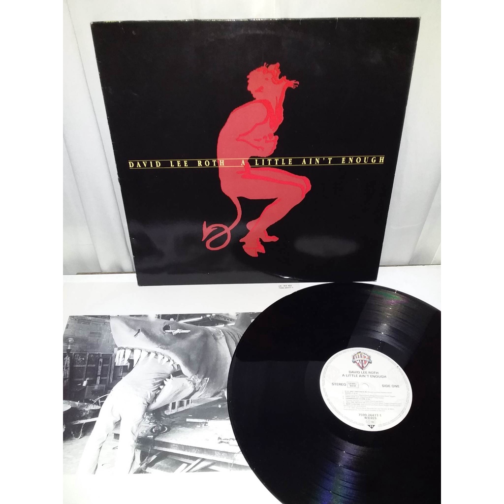 LP David Lee Roth - A Little Ain't Enough. Importado ( Van Halen, Jason ...