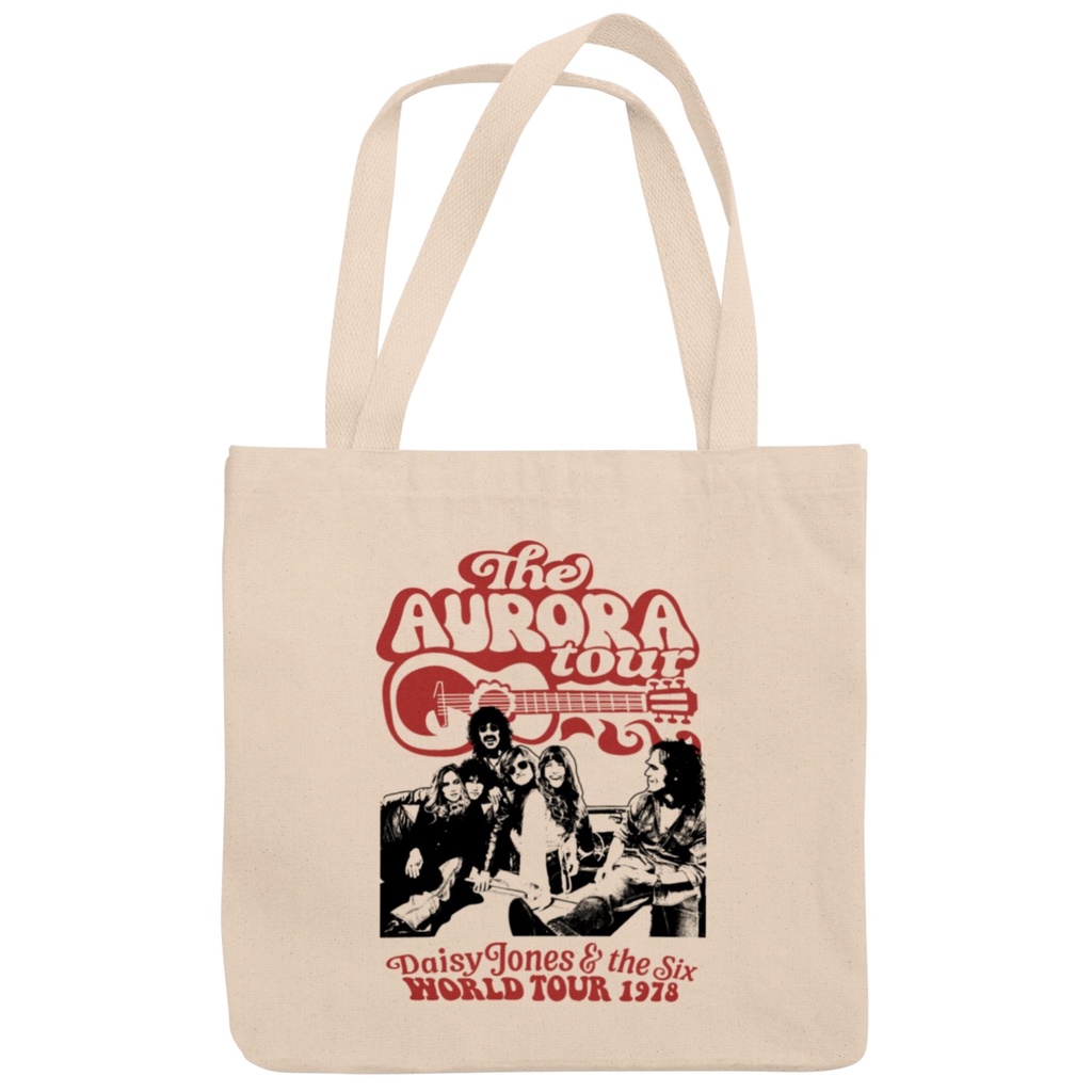 Bolsa Sacola Ecobag Com e Sem Zíper Musica Série Daisy Jones and The Six Arte.276 100% Algodão