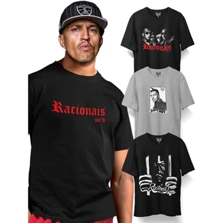 Camiseta Racionais Mcs rap nacional hip hop street wear de quebrada SOBREVIVENDO NO INFERNO
