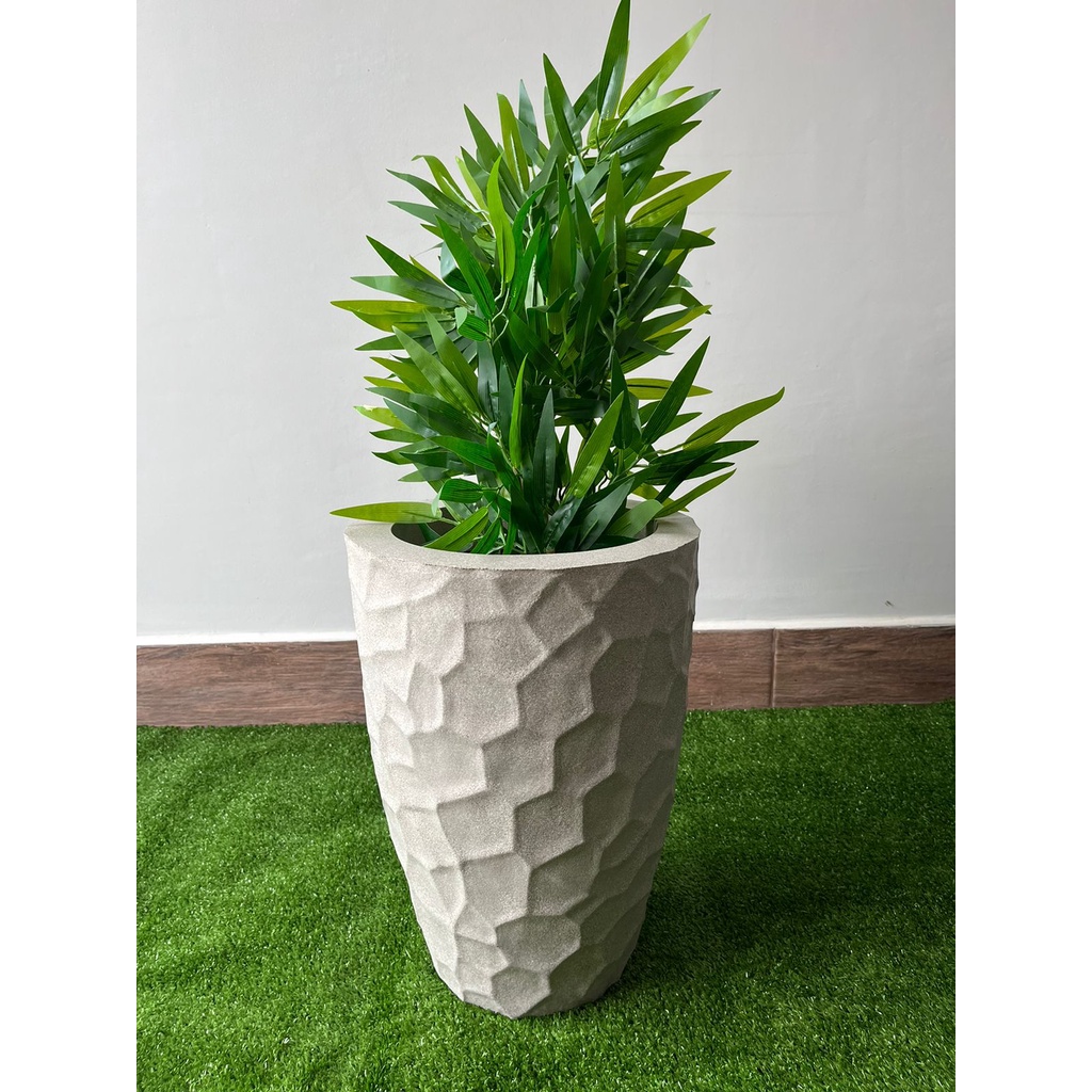 Tiny Miracles Copri Vaso Di Carta Riciclata Green Gradient - Large (50cm) - Design Sostenibile