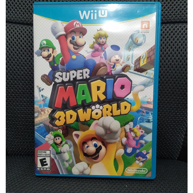 Super Mario 3d World Wii U 100 Original Mídia Física Shopee Brasil