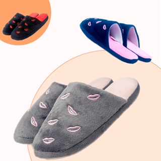 Pantufa De Casa Feminina Menina Pelúcia Confortável Inverno