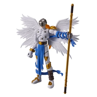 Boneco Angemon Amplified Digimon Figure Rise Kit Bandai Amplified Model
