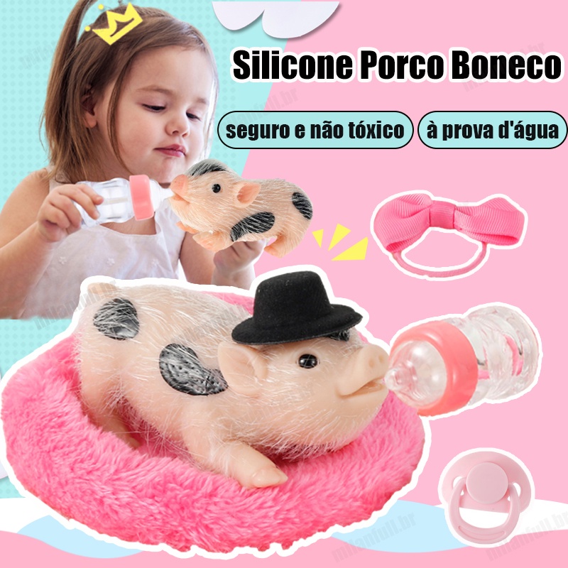 25cm Brinquedo de Roblox Piggy Pelúcia Tigre Palhaço Lobo Boneca de Pelúcia  Macia Recheada Crianças Fãs Presente