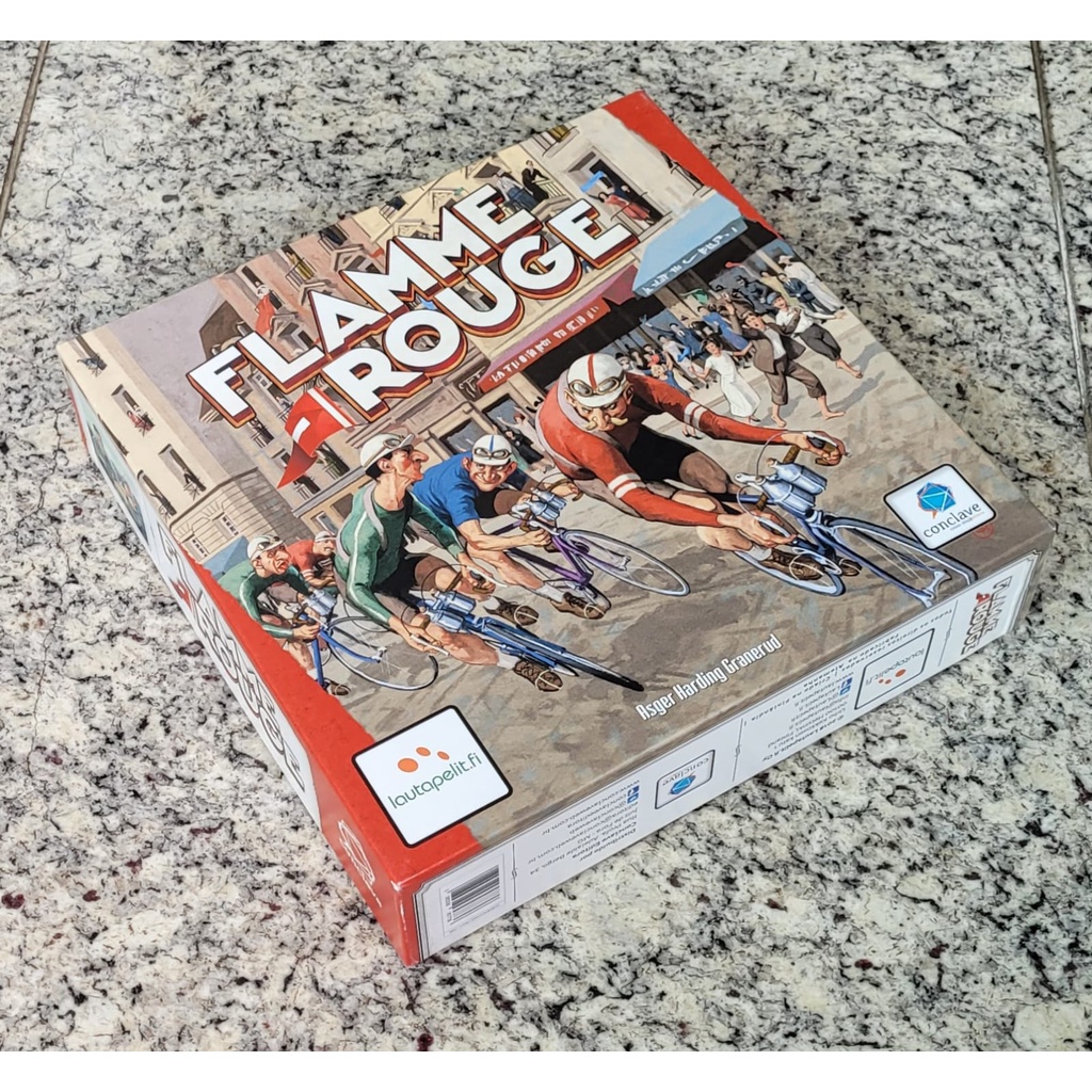Flamme Rouge -- Board Game -- Jogo de Tabuleiro | Shopee Brasil