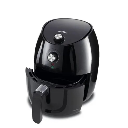 Fritadeira Air Fryer Britânia BFR40 Vermelho Inox 5L Antiaderente