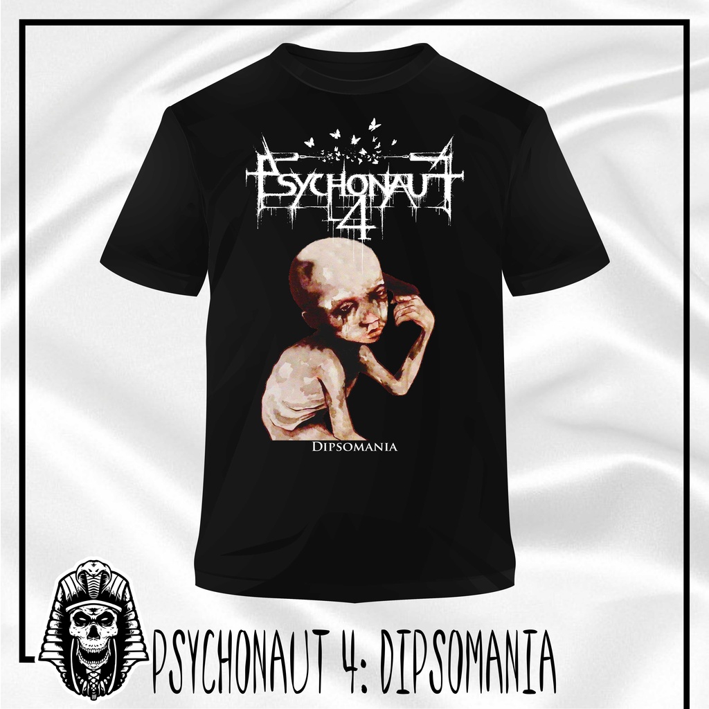 CAMISETA PSYCHONAUT 4: DIPSOMANIA | Shopee Brasil
