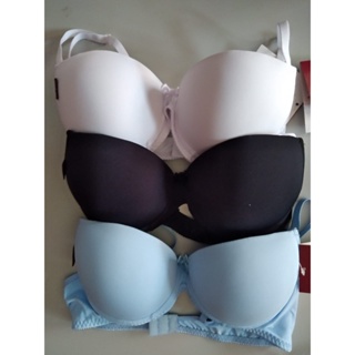 Kit 3 Sutiãs Básico Com Bojo Alça Regulavel Lingerie Sortidos