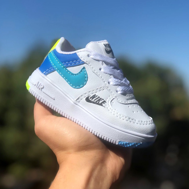 Tênis infantil colorido A Force menino e menina