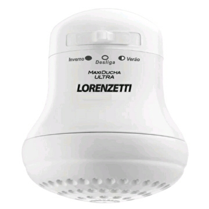 Ducha Relax Ultra Branco Com Cromado Lorenzetti 220v - 5500w