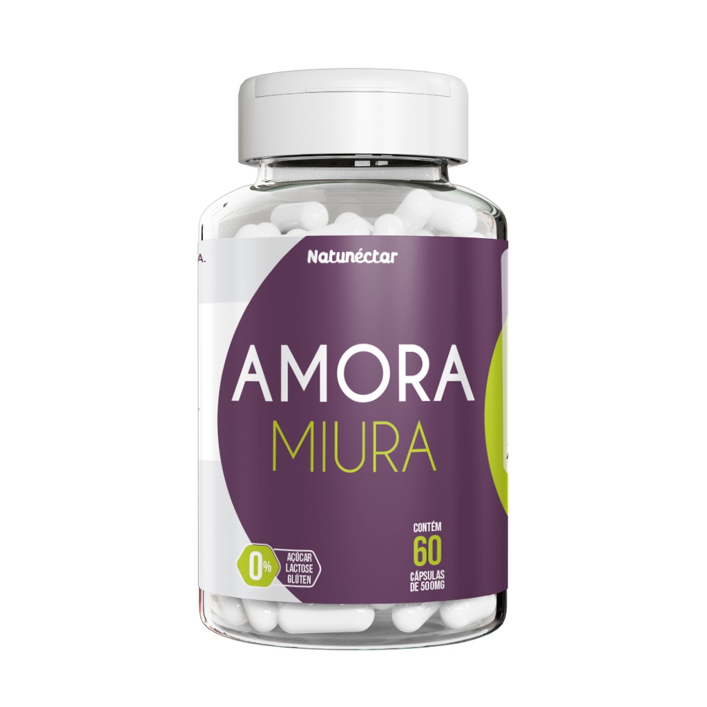 Amora Miura Alivia Tpm Menopausa 60 Capsulas - Natunéctar | Shopee Brasil