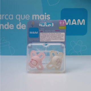 Chupeta Start 0-2 Meses 2 Unidades Menina MAM