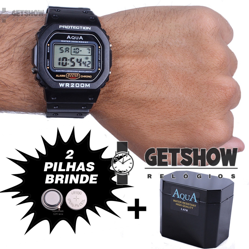 G shock Relógio Naruto Choque Uchiha Sasuke Dos Desenhos Animados Anime LED  Eletrônico Digital Watch Moda Lazer Sports À Prova D'água Presente  Periféricas