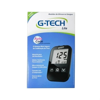 Kit Monitor de Glicose + 100 Tiras de Teste GlicoCheck R$69,99 - Multi