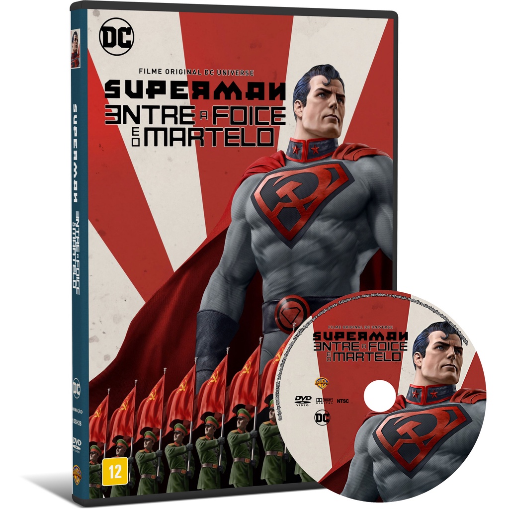 DVD Superman: Entre a Foice e o Martelo (2020) | Shopee Brasil