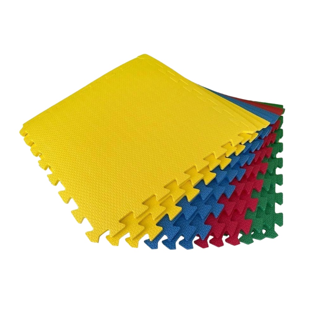 4 Placas de Eva 50x50 (Tatame) Coloridos 10mm - KIt com 4 Unidade ...