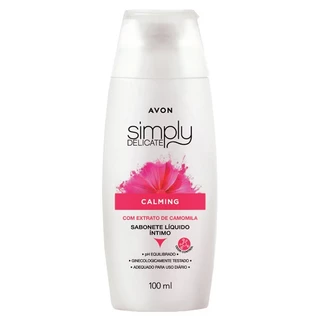 Sabonete líquido íntimo calming Formulado especialmente para a higiene feminina.