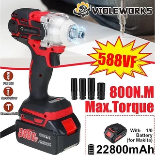 588VF Ferramentas Para Motores Sem Fio/Chave De Fenda De Impacto Elétrica/Brush