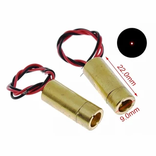Módulo Laser Formato Ponto 650nm 5mw 9mm