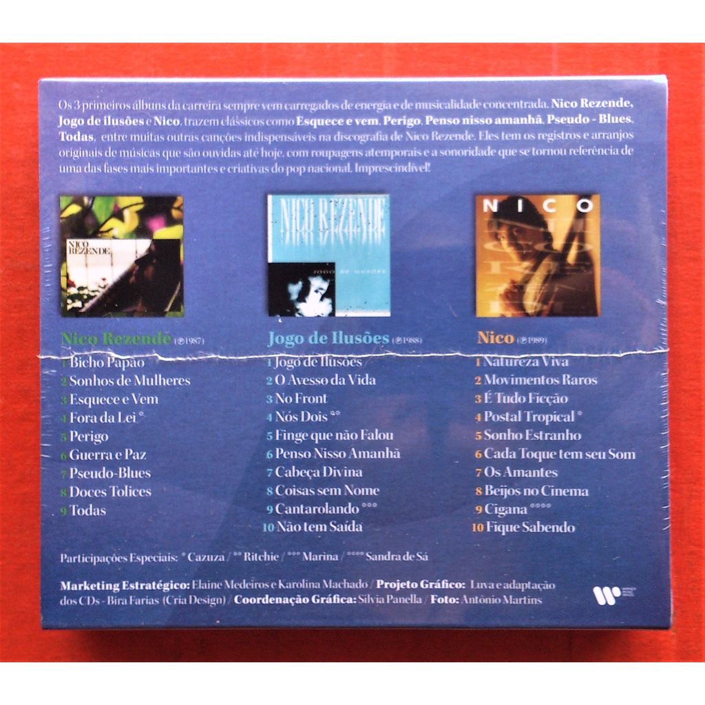 NICO REZENDE - NICO REZENDE BOX 3 CDs | Amazon.com.br