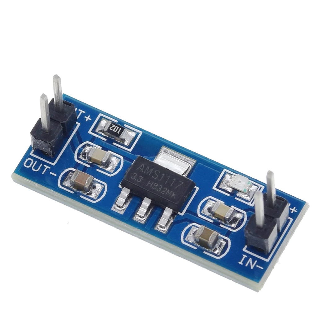 Módulo Regulador Tensão Ams1117 De 4.5v~7v Para 3.3v Arduino