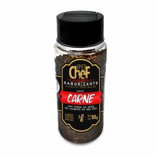IPET Chef Gourmet Especial Saborizante para Ração para Cães 80g Sabores Escolha