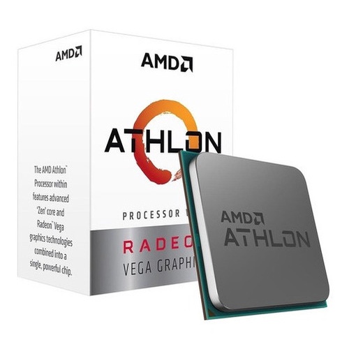 processador AMD Athlon Silver PRO 3125GE com placa video integrada vega 3