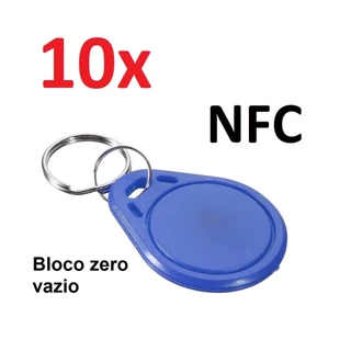 10 Unid. Tag Rfid 13.56mhz Regravável - Necessita Clonadora