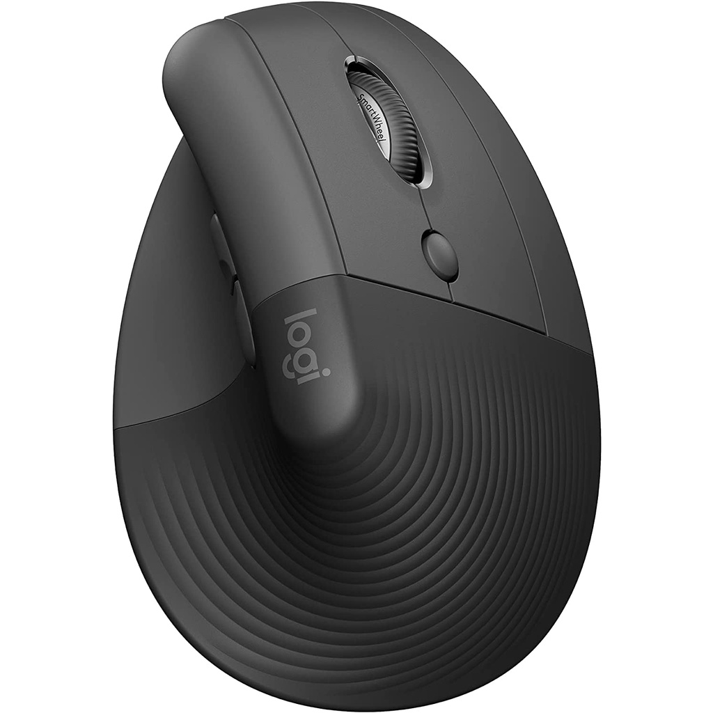 Mouse Sem Fio Logitech Lift Left Vertical - Grafite | Shopee Brasil