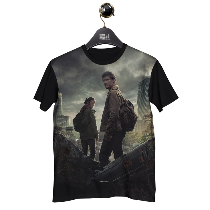 Camiseta Last Of Us Ellie - Diseño Del árbol De Coco Joel - Color Rojo - 100% Algodón - Tallas S A XL Unisex