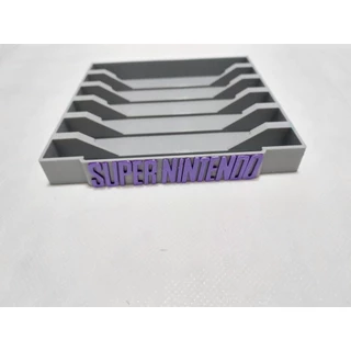 Suporte para Cartuchos Super Nintendo.
