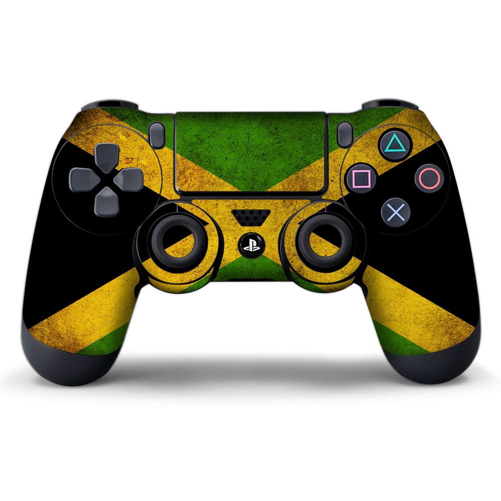 Skin Ps4 Controller Jamaica/ Pele Adesiva Para Controle bandeira