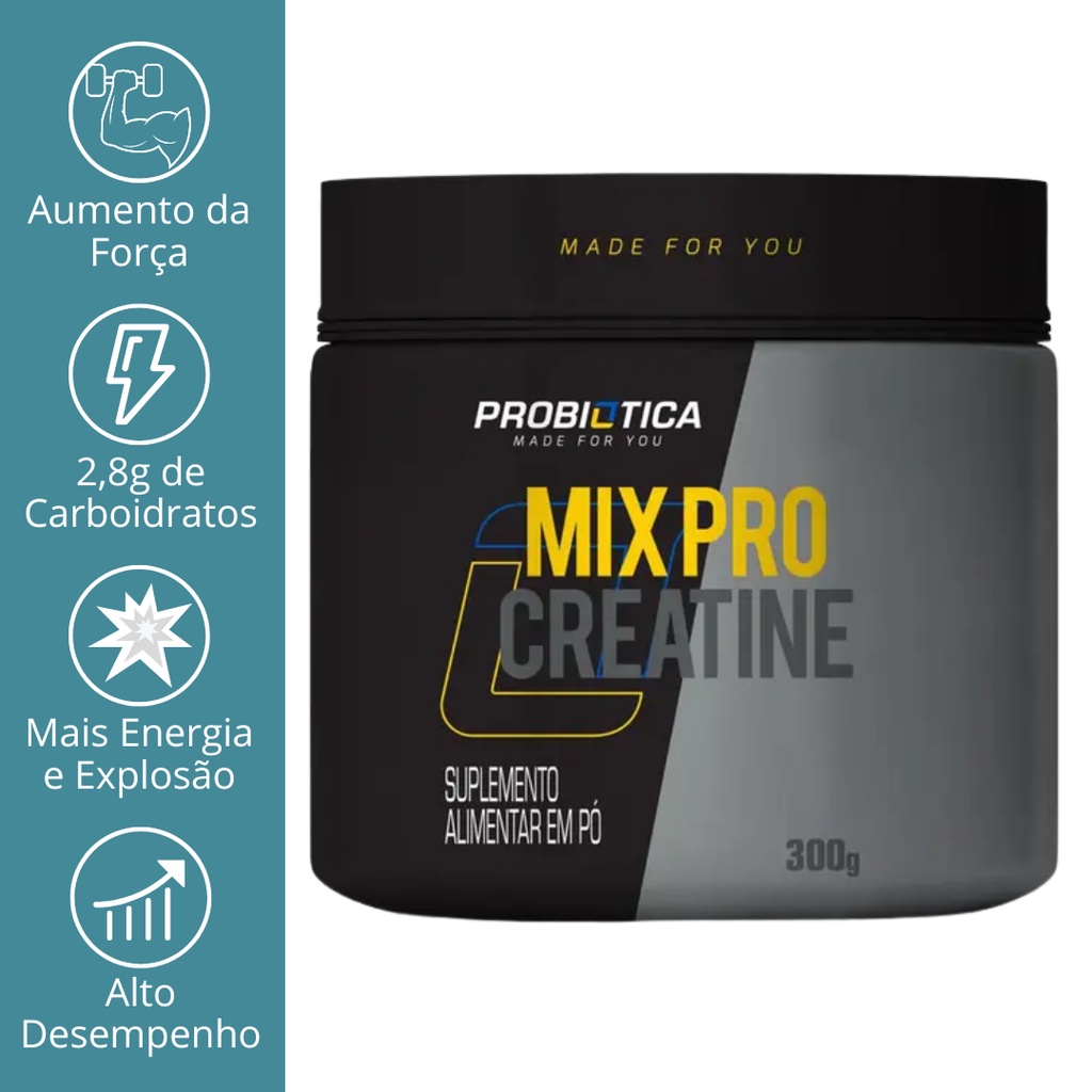 CREATINA MIX PRO 300G – PROBIÓTICA