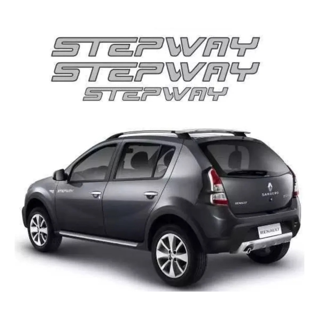 Kit Adesivo Faixa Renault Sandero Stepway 2012 2013 2014