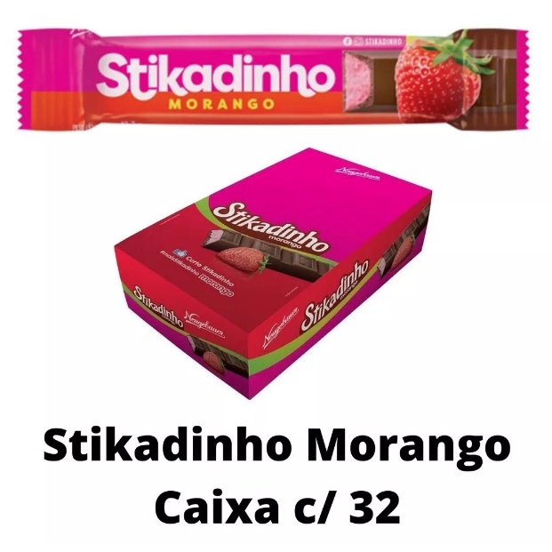 Chocolate Stikadinho G Caixa C Und Neugebauer Shopee Brasil