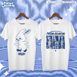 Camiseta Unissex NEWJEANS Bunny NWJS Hype Boy y2k Aesthetic