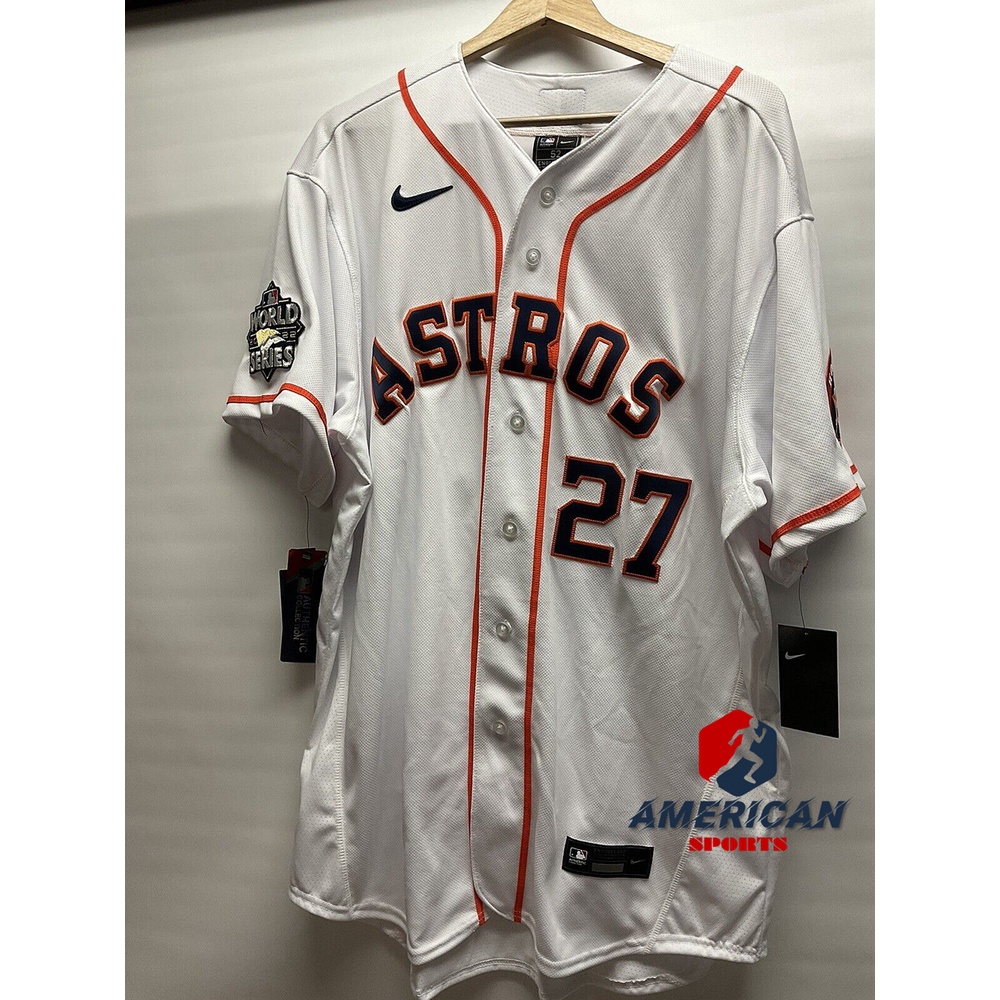 Homens Camisa 2023MLB Houston Astros Jose Altuve Jogador De
