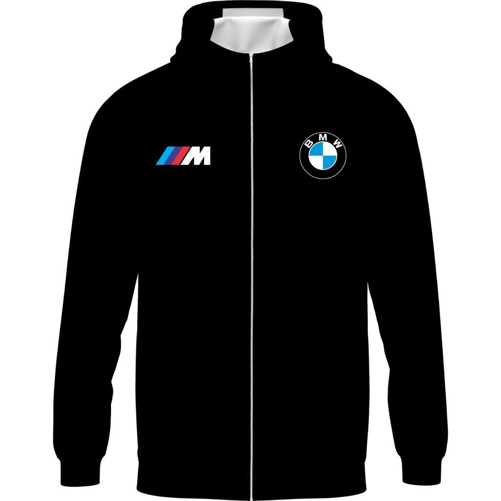 Corta Vento Masculino Feminino BMW Jaqueta Em Tactel Com Zíper Motociclista Blusa De Friu Casaco