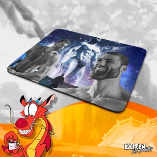 Mousepad Meme Gigachad - Mouse Pad Giga Chad
